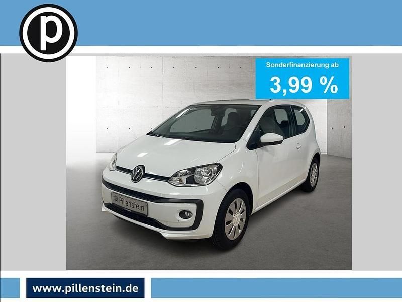 Weiß Gebraucht 2021 VW up! move up! Kleinwagen | 11.610 € (Fairer Preis) - Bild 1/4