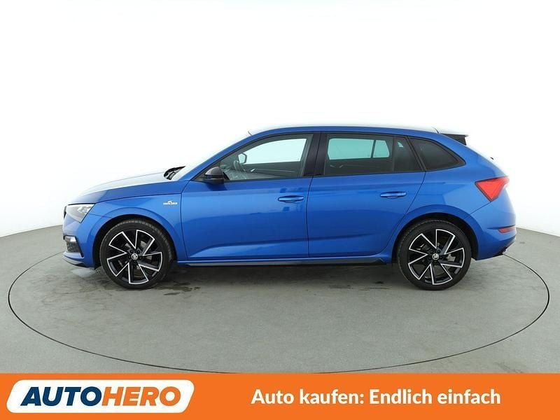Gebraucht Skoda Scala Monte Carlo 116 PS (85 kW) 2020 Blau Kleinwagen