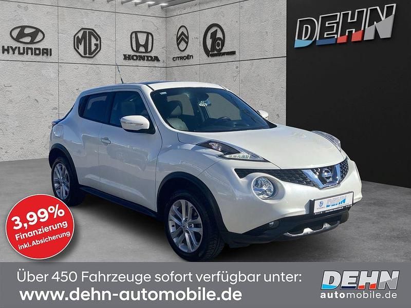Weiß Gebraucht 2017 Nissan Juke N-Connecta SUV | 11.950 € (Fairer Preis) - Bild 1/4