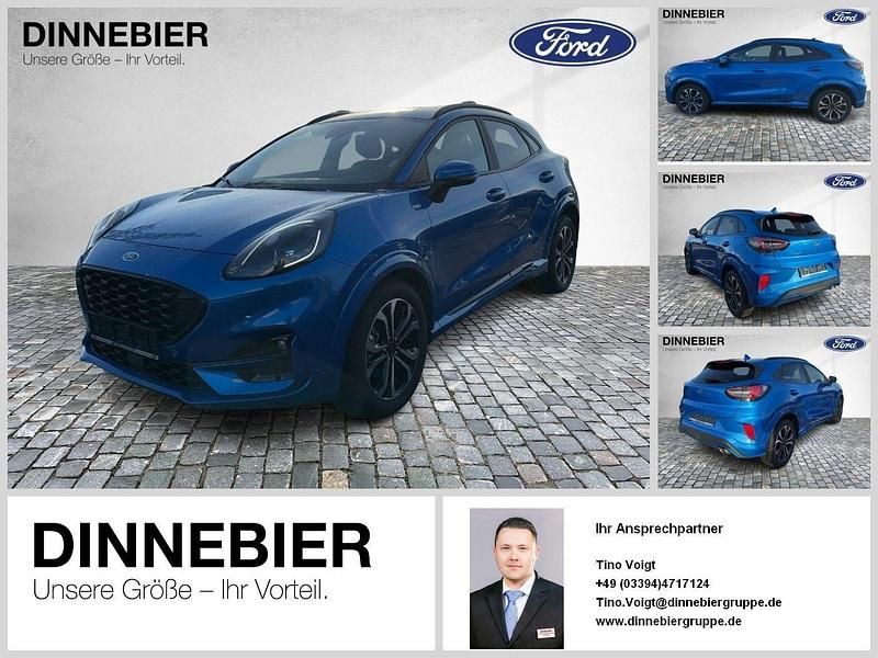 Gebraucht Ford Puma ST-Line X 155 PS (114 kW) 2024 Dynamic blau met SUV