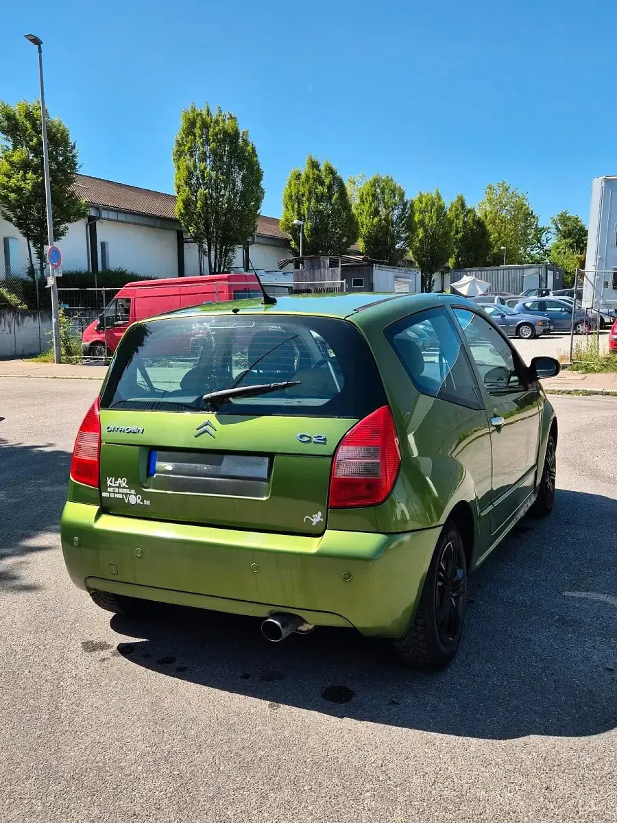 Gebraucht Citroën C2 2005 Grün Kleinwagen
