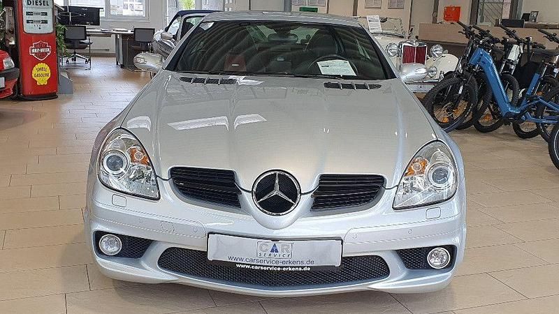 Gebraucht Mercedes SLK55 AMG AMG 360 PS (264 kW) 2006 Silber Cabrio