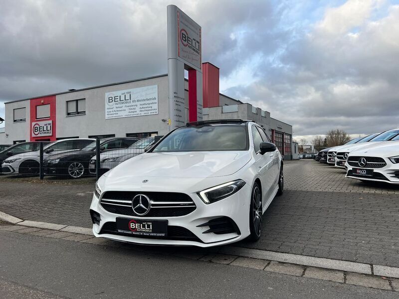 Polarweiss unilack Gebraucht 2020 Mercedes A35 AMG AMG Limousine | 35.950 € (Fairer Preis) - Bild 1/4