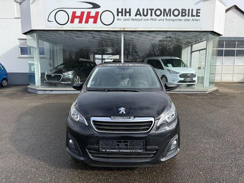 Gebraucht Peugeot 108 Active 82 PS (60 kW) 2017 Schwarz Kleinwagen