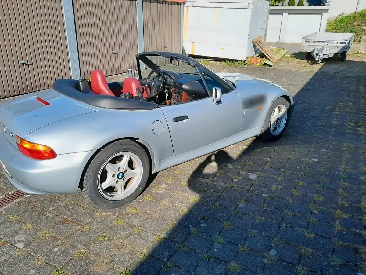 Gebraucht BMW Z3 115 PS (84 kW) 1996 Silber Cabrio