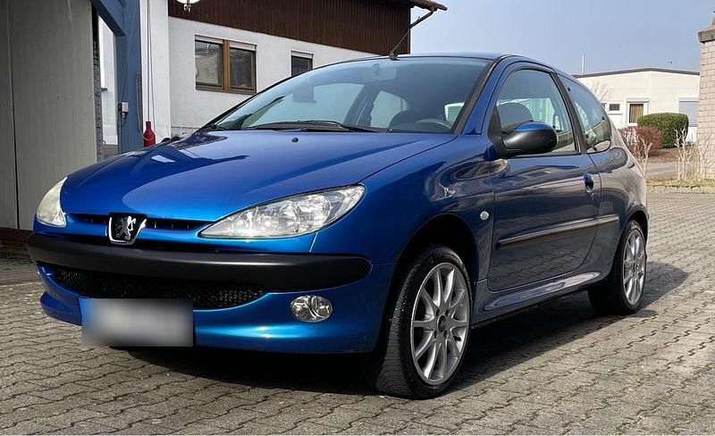 Gebraucht Peugeot 206 88 PS (64 kW) 2005 Blau Kleinwagen