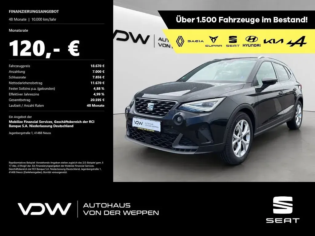Gebraucht Seat Arona FR 110 PS (80 kW) 2023 SUV
