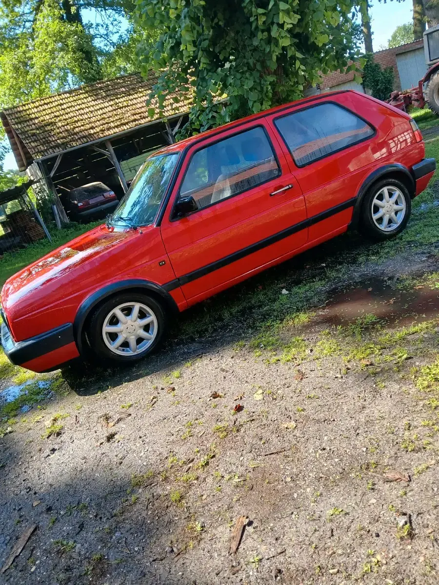 Gebraucht VW Golf III 69 PS (50 kW) 1991 Rot Kleinwagen