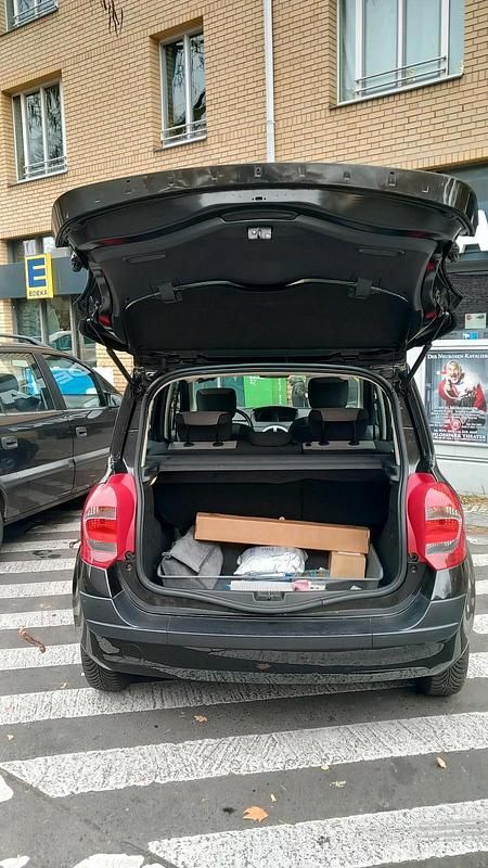 Gebraucht Renault Grand Modus 75 PS (55 kW) 2008 Schwarz Van / Kleinbus