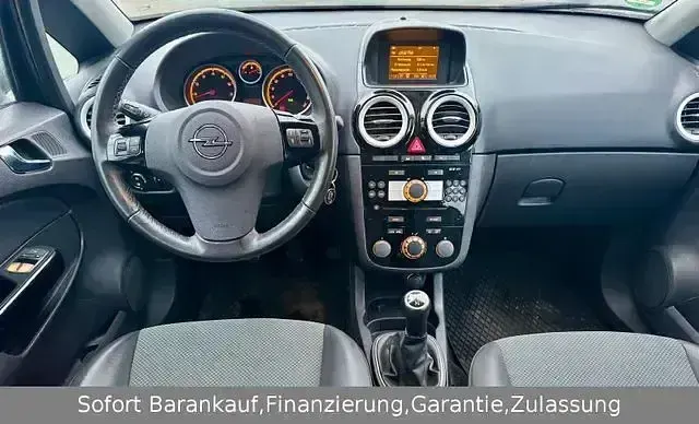 Gebraucht Opel Corsa 101 PS (74 kW) 2010 Schwarz Kleinwagen