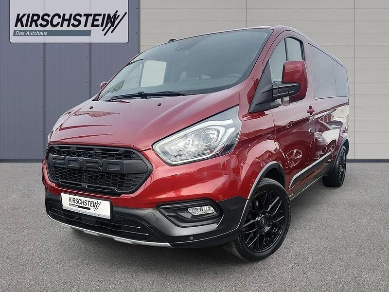 Rot Gebraucht 2021 Ford Transit Custom Kombi | 34.990 € - Bild 1/4