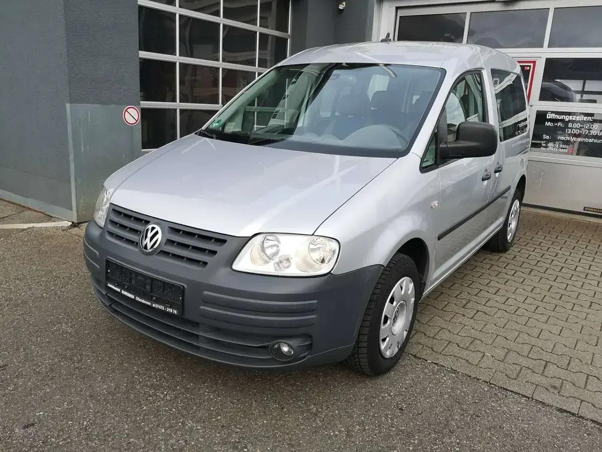 Gebraucht VW Caddy Life 102 PS (75 kW) 2009 Silber Van / Kleinbus