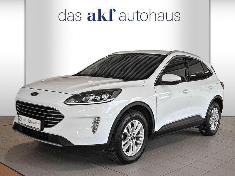 Frostweiß Gebraucht 2022 Ford Kuga Titanium SUV | 19.950 € (Fairer Preis) - Bild 1/4