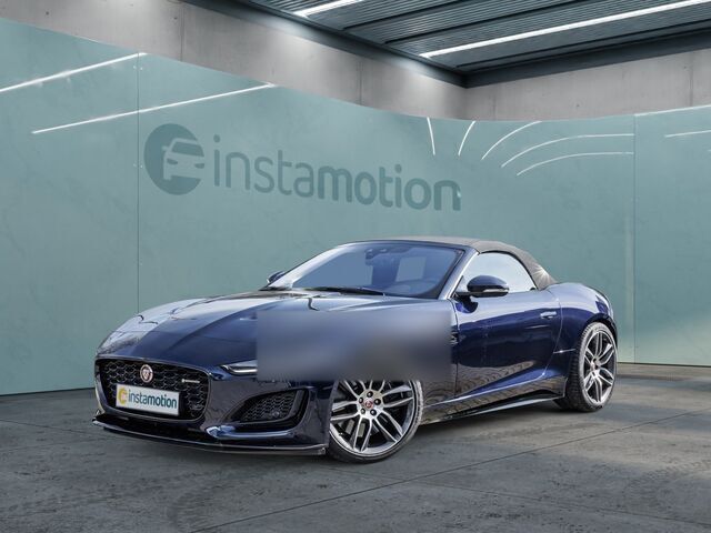 Blau Gebraucht 2021 Jaguar F-Type R-Dynamic Cabrio | 69.310 € (Guter Preis) - Bild 1/2