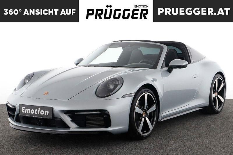 Silber Gebraucht 2021 Porsche 911 Targa 4 Chrono Cabrio | 154.900 € (Fairer Preis) - Bild 1/4