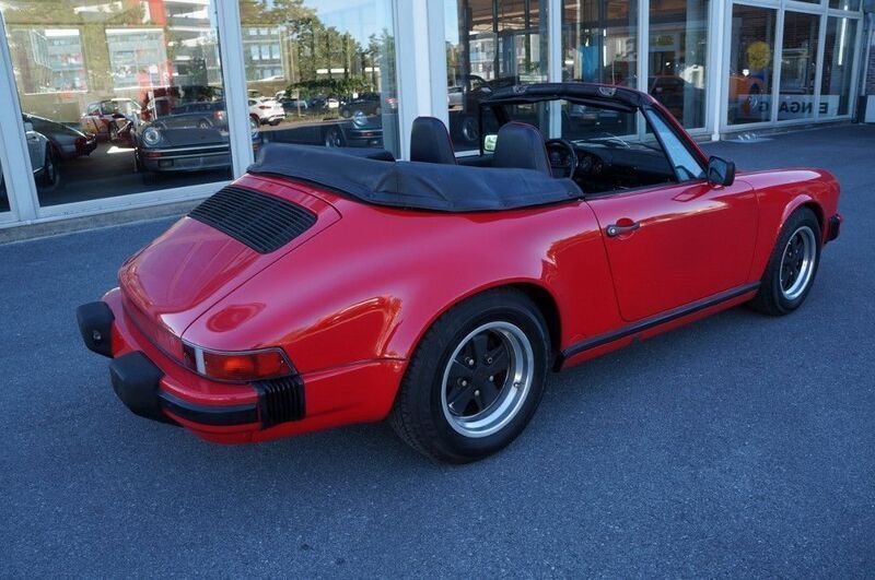Gebraucht Porsche 911 Carrera Cabriolet 218 PS (160 kW) 1987 Rot Cabrio