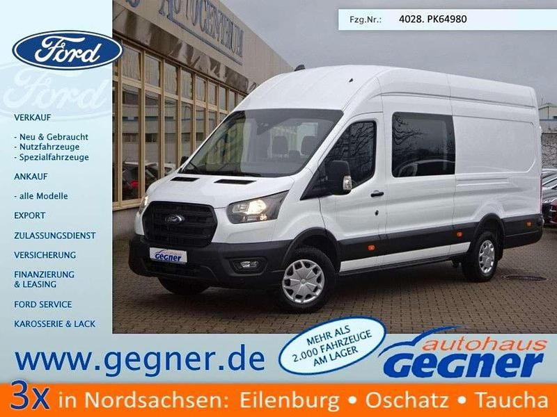 Gebraucht Ford Transit Trend 131 PS (96 kW) 2023 Weiß Van / Kleinbus