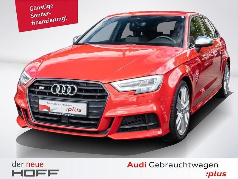 Tangorot metallic Gebraucht 2020 Audi S3 Design Limousine | 31.975 € (Fairer Preis) - Bild 1/4