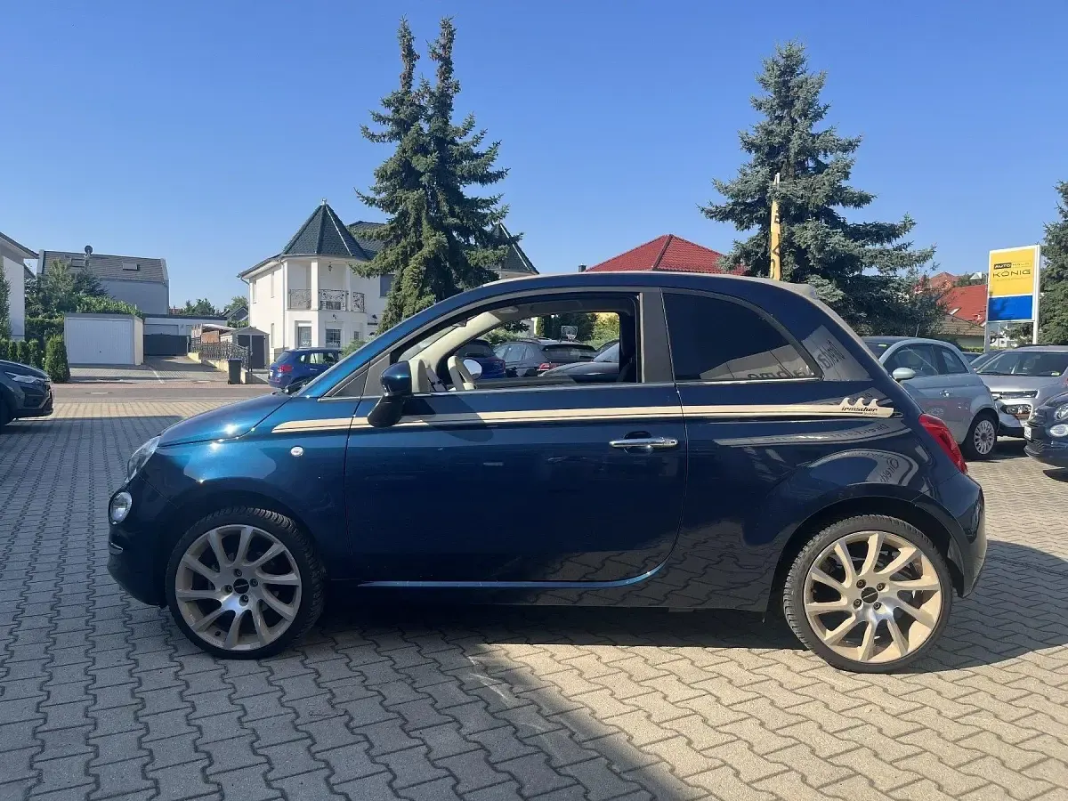 Gebraucht Fiat 500C 69 PS (50 kW) 2023 Blau Cabrio