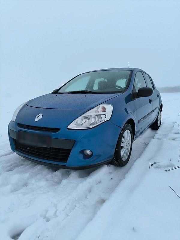 Gebraucht Renault Clio III Collection 75 PS (55 kW) 2009 Blau Kleinwagen