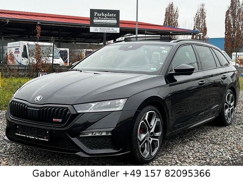 Schwarz Gebraucht 2022 Skoda Octavia RS Kombi | 19.990 € (Superpreis) - Bild 1/4