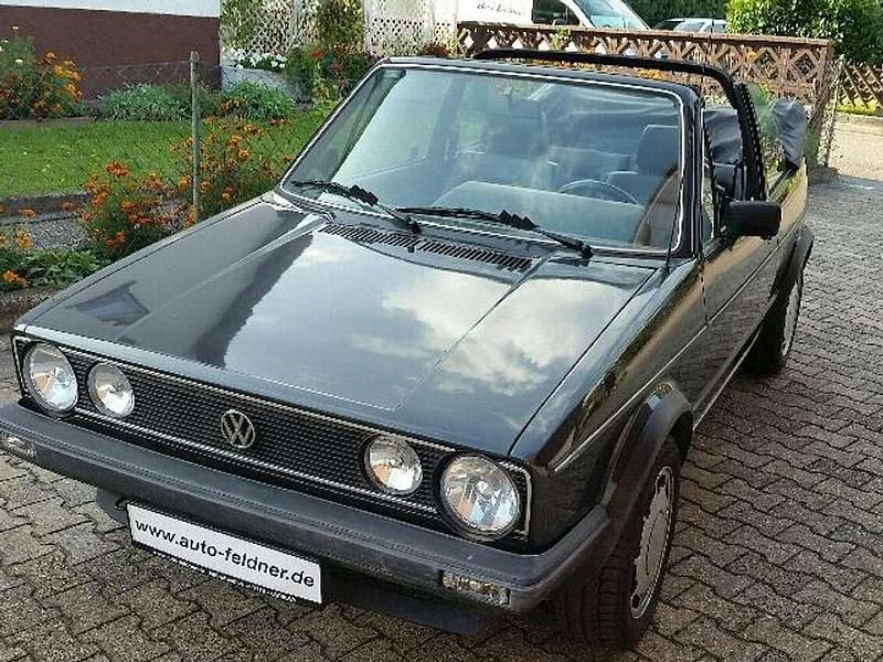 Gebraucht VW Golf Cabriolet 111 PS (81 kW) 1985 Schwarz Cabrio