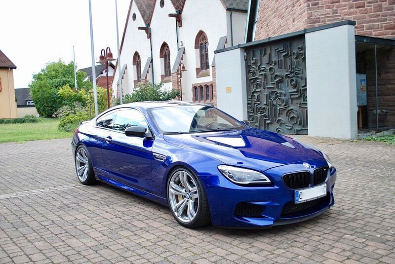 Blau Gebraucht 2015 BMW M6 Performance Coupé | 53.900 € - Bild 1/4