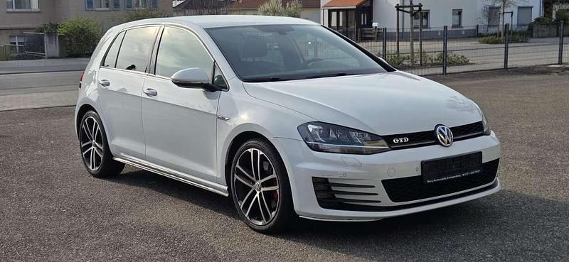Gebraucht VW Golf VII GTD 184 PS (135 kW) 2016 Pure white Kleinwagen