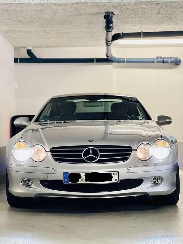 Grau Gebraucht 2002 Mercedes SL500 AMG Cabrio | 33.500 € (Teuer) - Bild 1/4