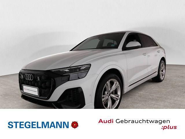 Gletscherweiß metallic Gebraucht 2025 Audi Q8 S-Line SUV | 79.810 € - Bild 1/4