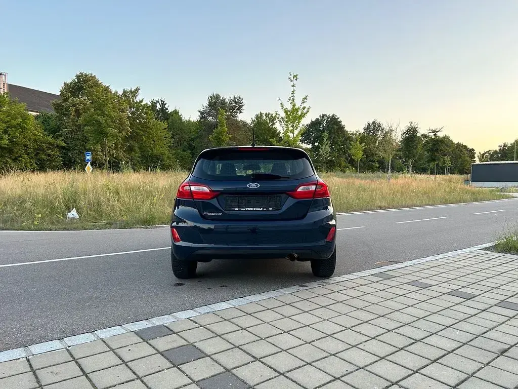 Gebraucht Ford Fiesta 71 PS (52 kW) 2019 Blau Kleinwagen