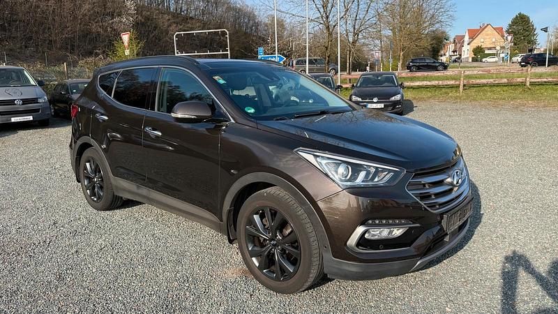 Gebraucht Hyundai Santa Fe Style 200 PS (147 kW) 2017 Schwarz SUV