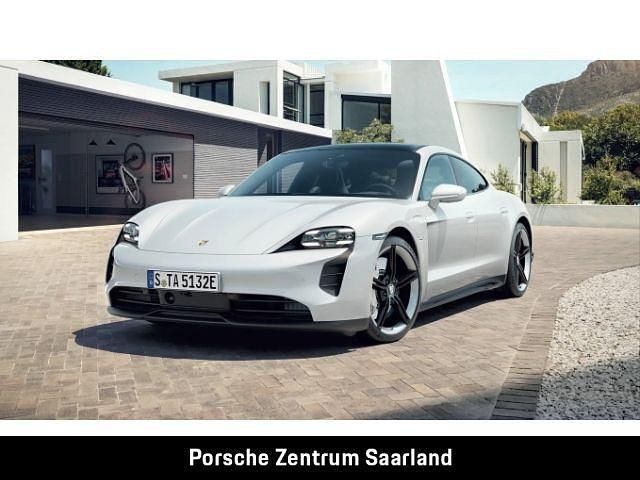 Weiss Gebraucht 2023 Porsche Taycan 4S Limousine | 89.900 € - Bild 1/4