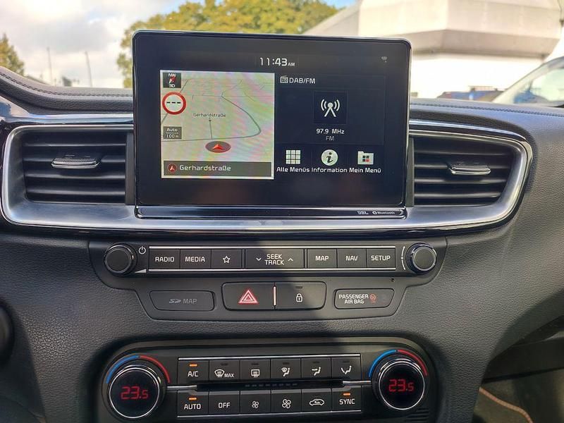 Gebraucht Kia ProCeed GT-Line 140 PS (102 kW) 2019 Schwarz Kleinwagen