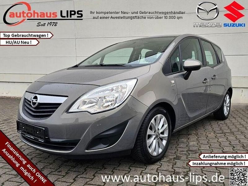 Muskatgrau/muskat braun(m2) Gebraucht 2013 Opel Meriva Active Van / Kleinbus | 10.990 € (Teuer) - Bild 1/4