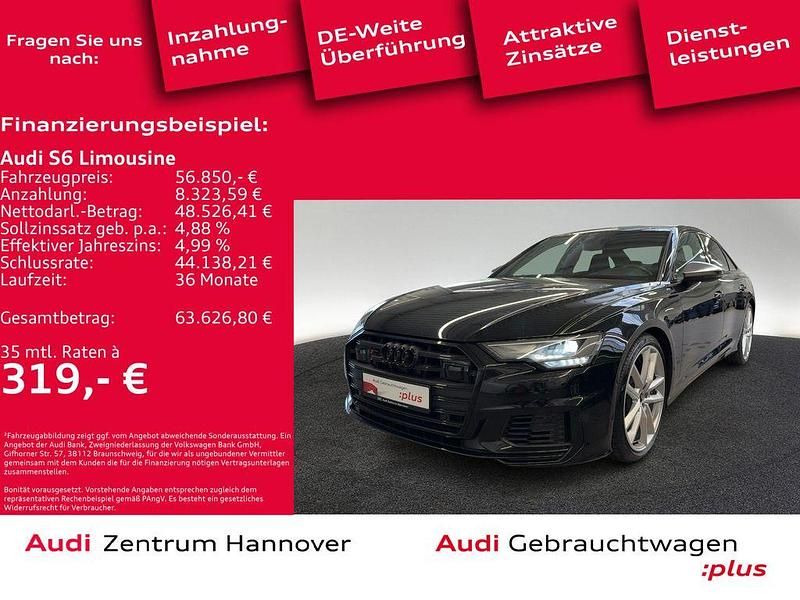 Schwarz Gebraucht 2023 Audi S6 Sport Limousine | 56.850 € (Fairer Preis) - Bild 1/4