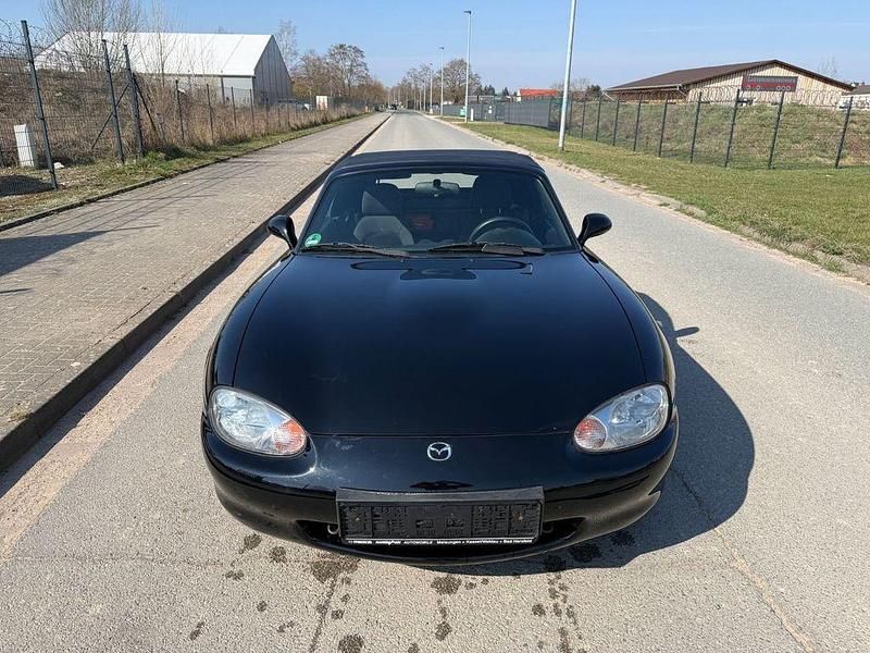 Gebraucht Mazda MX5 110 PS (80 kW) 2000 Schwarz Cabrio