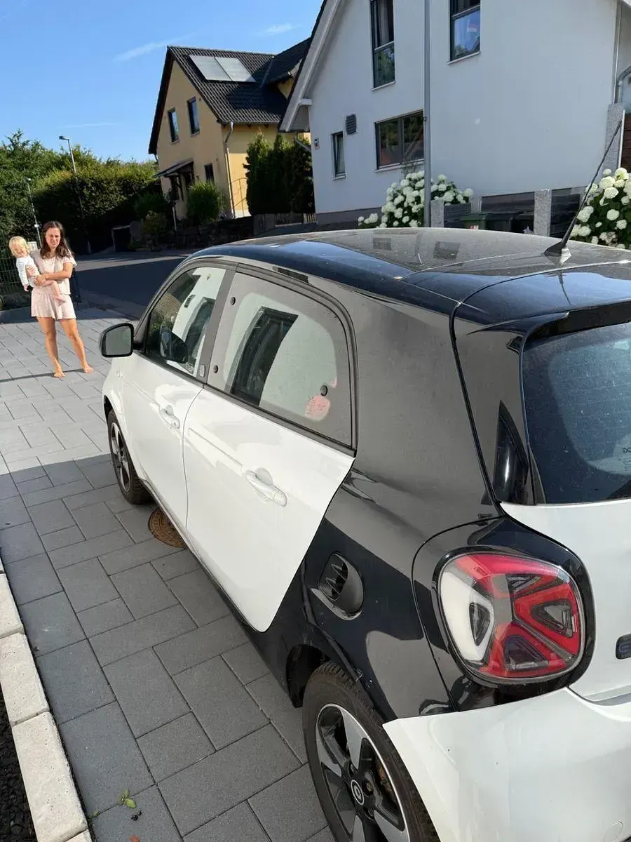 Gebraucht Smart ForFour Electric Drive Passion 60 kW (82 PS) 2021 Weiß Kleinwagen