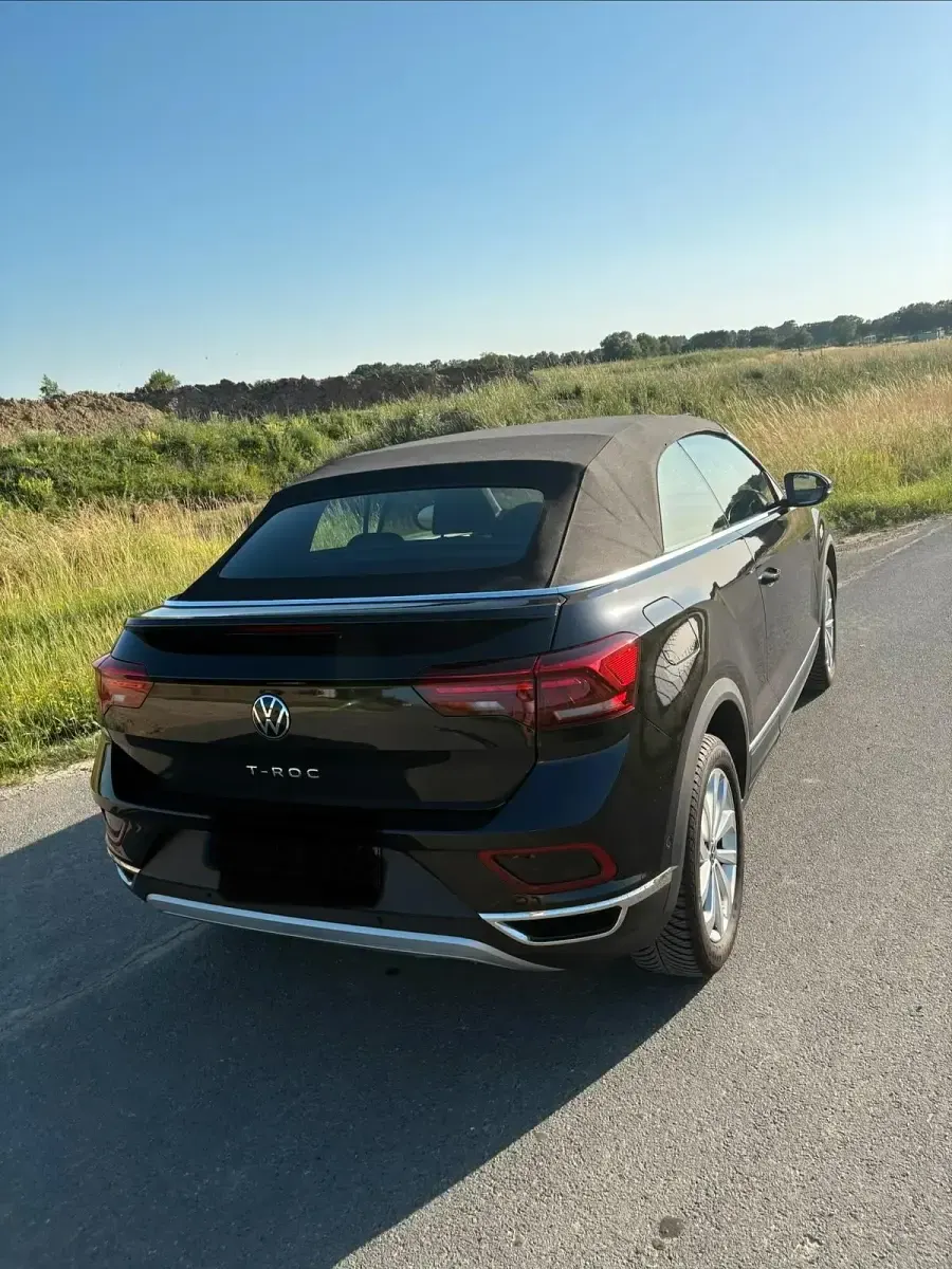 Gebraucht VW T-Roc Cabriolet 116 PS (85 kW) 2024 Schwarz Cabrio