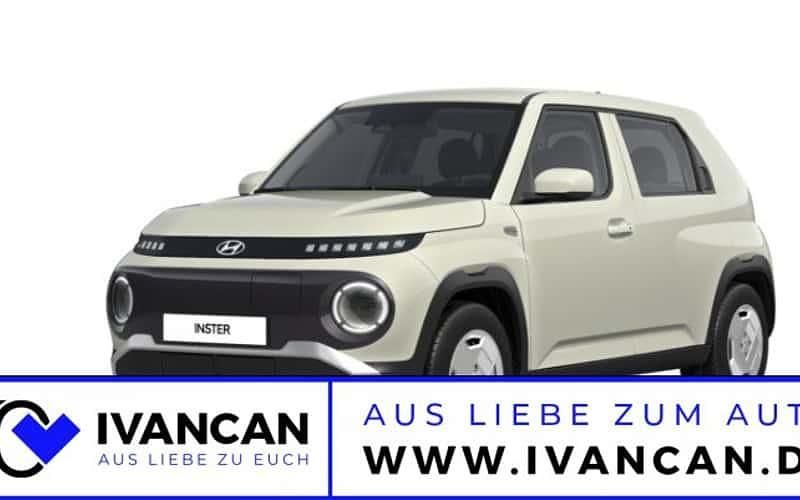 Unbleached ivory Neu 2025 Hyundai Inster Select Kleinwagen | 23.690 € (Fairer Preis) - Bild 1/4