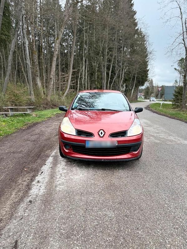 Gebraucht Renault Clio II 75 PS (55 kW) 2006 Rot Limousine