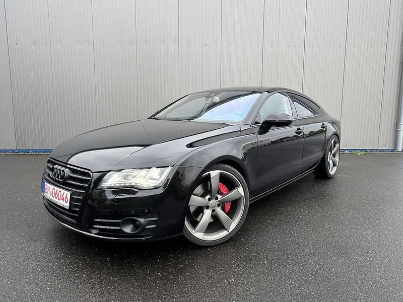 Schwarz Gebraucht 2012 Audi A7 Sportback Ambiente Kleinwagen | 11.790 € (Fairer Preis) - Bild 1/4
