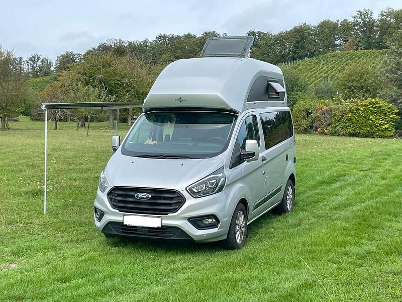 Gebraucht Ford Transit Custom Nugget 170 PS (125 kW) 2019 Silber Van / Kleinbus