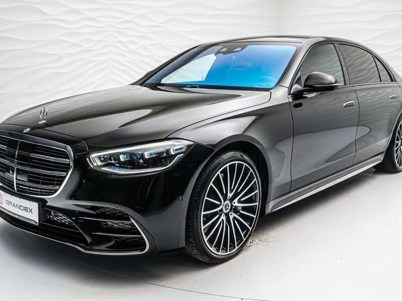 Schwarz Neu 2025 Mercedes S580 AMG line Limousine | 196.350 € (Superpreis) - Bild 1/4