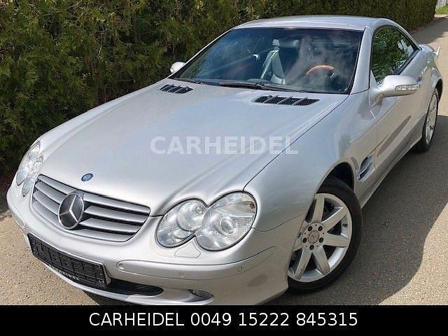 Gebraucht Mercedes SL500 306 PS (225 kW) 2002 Brillantsilber  metalliclack Cabrio