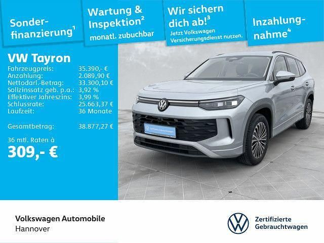 Gebraucht VW Tayron Life 150 PS (110 kW) 2025 Oyster silver metallic SUV