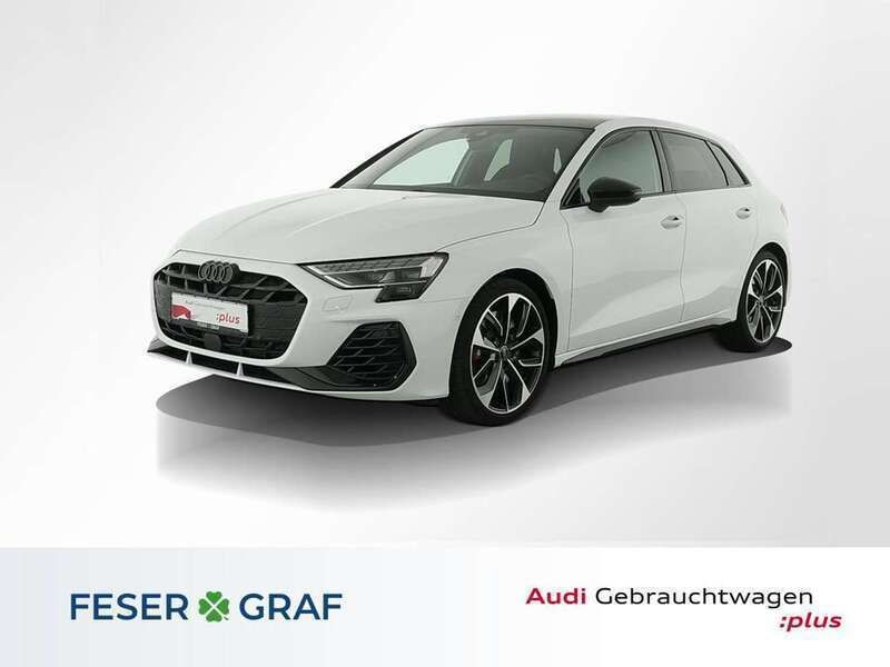 Arkonaweiß Gebraucht 2024 Audi S3 Ambiente Limousine | 51.845 € - Bild 1/4