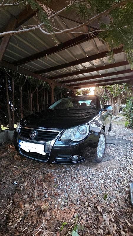 Gebraucht VW Eos 150 PS (110 kW) 2007 Schwarz Cabrio