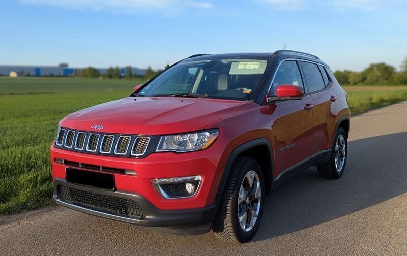 Rot Gebraucht 2019 Jeep Compass Limited SUV | 17.800 € - Bild 1/4