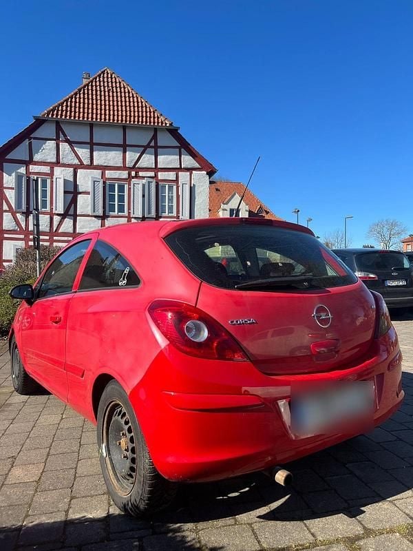 Gebraucht Opel Corsa 90 PS (66 kW) 2007 Rot Kleinwagen